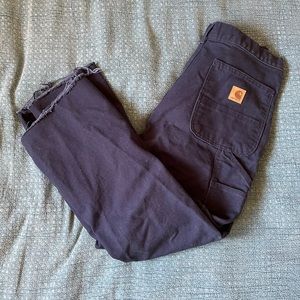 Cropped mens carhartt pants
